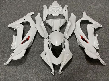 16-19 Perlweiß Rot Rand ZX10R Verkleidung