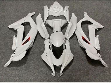 16-19 Perlweiß Rot Rand ZX10R Verkleidung