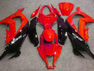 16-19 Rot Glänzend & Schwarz ZX10R Verkleidung