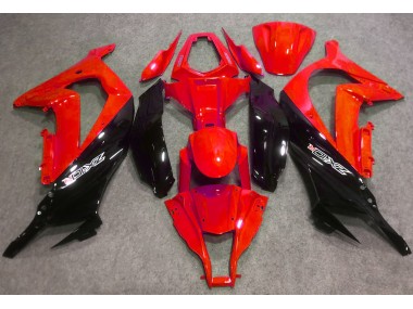 16-19 Rot Glänzend & Schwarz ZX10R Verkleidung