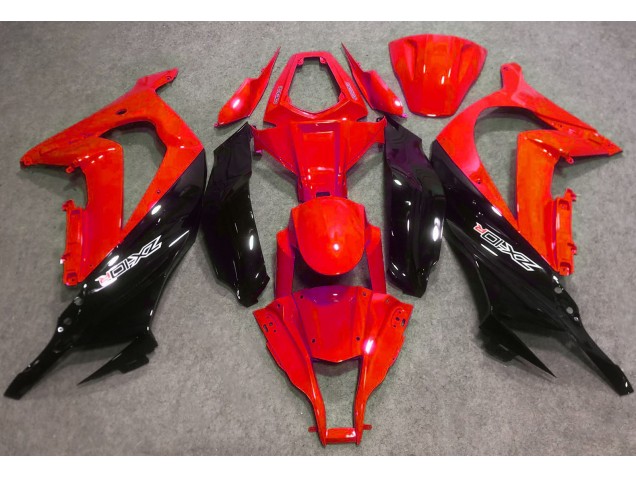16-19 Rot Glänzend & Schwarz ZX10R Verkleidung