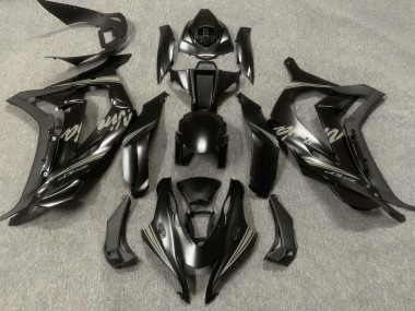 16-19 Satinschwarz & Grau ZX10R Verkleidung
