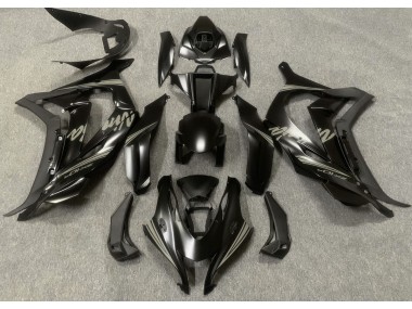 16-19 Satinschwarz & Grau ZX10R Verkleidung