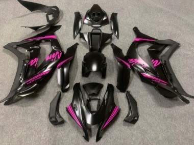 16-19 Satinschwarz & Rosa ZX10R Verkleidung