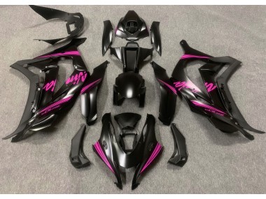 16-19 Satinschwarz & Rosa ZX10R Verkleidung