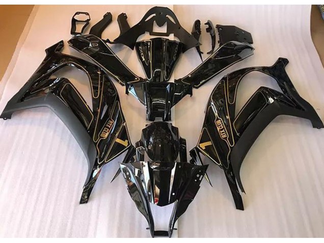 16-19 Schwarz & Gold ZX10R Verkleidung