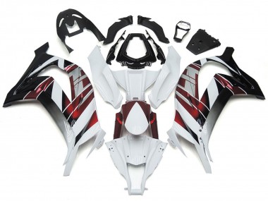 16-19 Weiß & Silber ZX10R Verkleidung