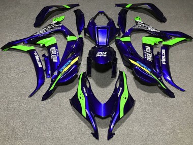 16-19 Tiefes Blau Trickstar ZX10R Verkleidung