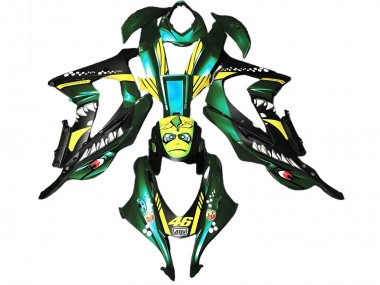 16-19 Waldgrüner Hai ZX10R Verkleidung