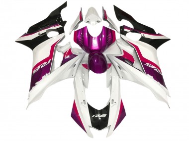 17-21 Pink & Glänzend Weiß R6 Verkleidung