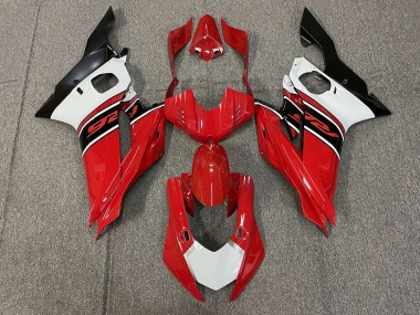 17-21 Rot Weiß & Schwarz R6 Verkleidung