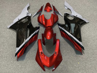 17-21 Zement Schwarz & Rot R6 Verkleidung
