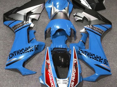 17-23 Glänzend Blau & Rot CBR1000RR Verkleidung