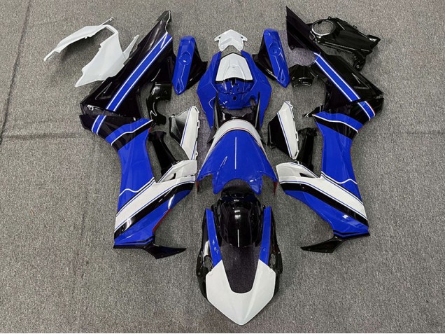 17-23 Glänzend Blau Weiß & Schwarz CBR1000RR Verkleidung