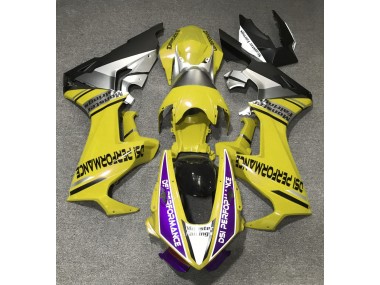 17-23 Glänzend Gelb & Lila CBR1000RR Verkleidung