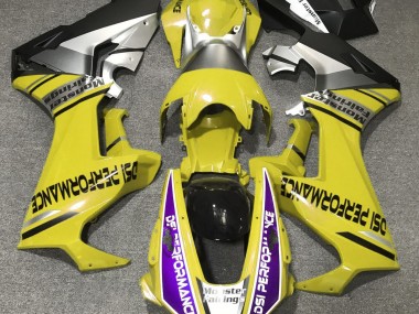 17-23 Glänzend Gelb & Lila CBR1000RR Verkleidung