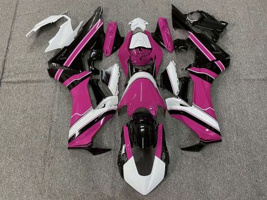 17-23 Glanzrosa Weiß & Schwarz CBR1000RR Verkleidung