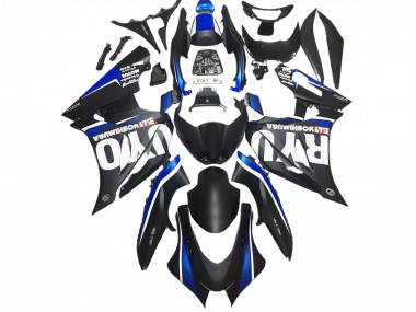 17-23 Matt Schwarz & Blau GSXR 1000 Verkleidung
