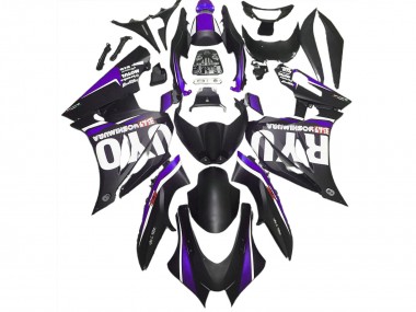 17-23 Matt Schwarz & Lila GSXR 1000 Verkleidung