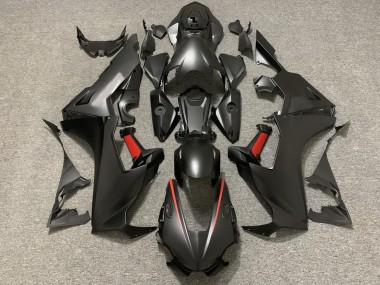 17-23 Matt Schwarz & Rot CBR1000RR Verkleidung