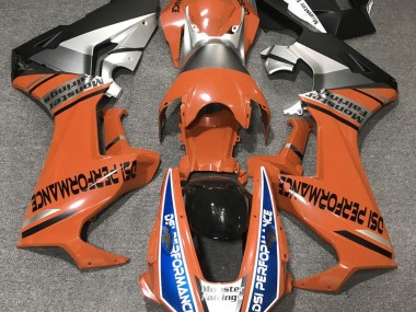17-23 Orange Glänzend & Blau CBR1000RR Verkleidung