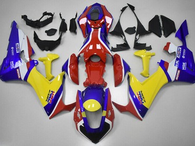 17-23 Rot Blau & Gelb HRC CBR1000RR Verkleidung