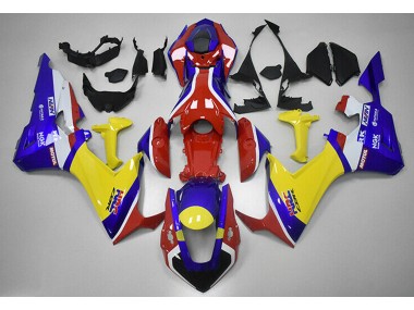 17-23 Rot Blau & Gelb HRC CBR1000RR Verkleidung