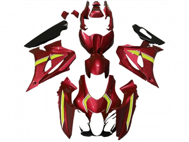 17-23 Rot Stil GSXR 1000 Verkleidung