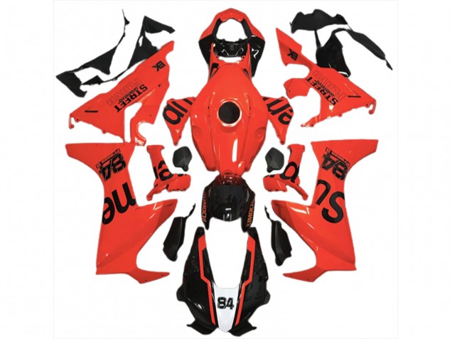 17-23 Rot Street Flava CBR1000RR Verkleidung
