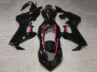 17-23 Schwarz Glänzend & Rosa Futter CBR1000RR Verkleidung