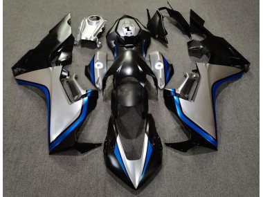 17-23 Silber & Schwarz & Blau CBR1000RR Verkleidung