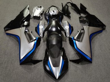 17-23 Silber & Schwarz & Blau CBR1000RR Verkleidung
