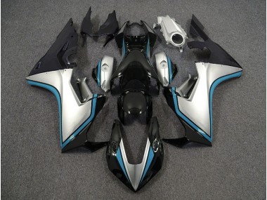 17-23 Silber & Schwarz & Hellblau CBR1000RR Verkleidung