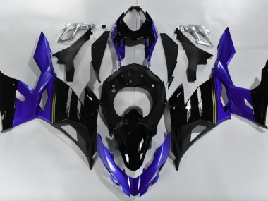 18-23 Lila & Schwarz Ninja 400 Verkleidung