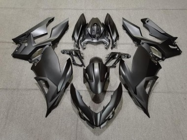 18-23 Matt Schwarz Ninja 400 Verkleidung