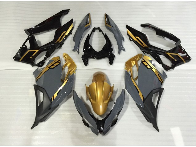 18-23 Nardo Grau & Gold Ninja 400 Verkleidung