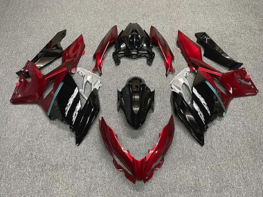 18-23 Rot & Schwarz Ninja 400 Verkleidung