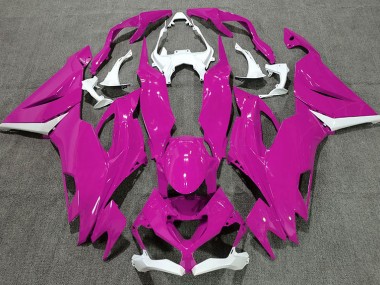 19-23 Glanzrosa & Weiß ZX6R Verkleidung