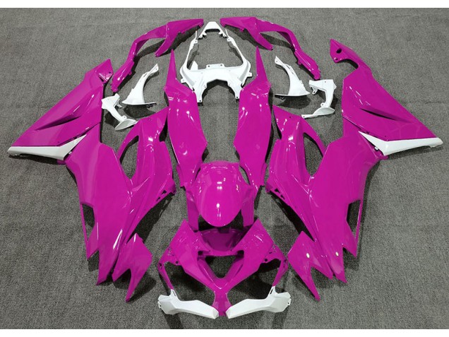 19-23 Glanzrosa & Weiß ZX6R Verkleidung