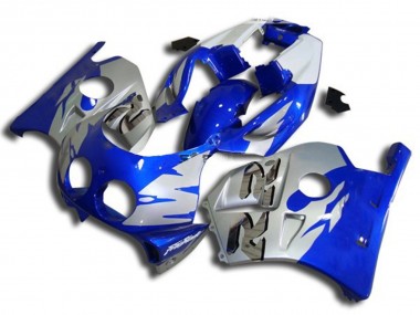 90-98 Blausilber & Weiß CBR250RR Verkleidung