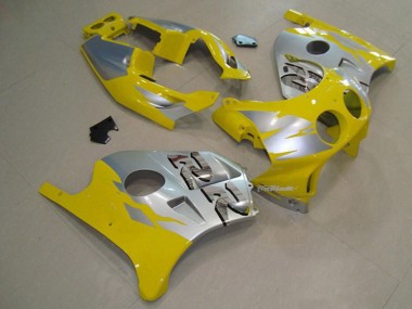 90-98 Gelb Silber CBR250RR Verkleidung