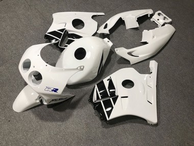 90-98 Weiß Schwarz CBR250RR Verkleidung