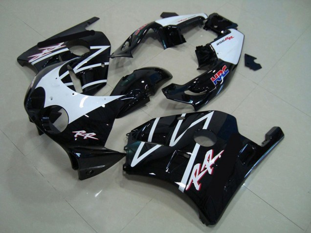 90-98 Weiß Schwarz HRC CBR250RR Verkleidung