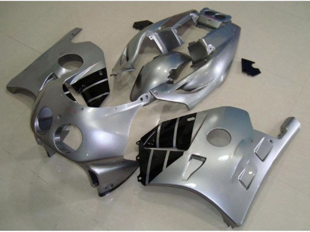 90-98 Silber & Schwarz CBR250RR Verkleidung