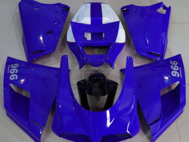93-05 Glänzend Blau Ducati 996 748 916 998 Verkleidung