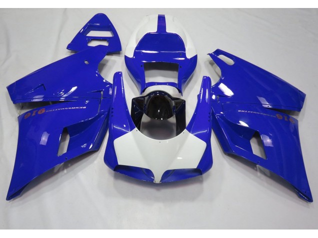 93-05 Glänzend Blau & Weiß Ducati 996 748 916 998 Verkleidung