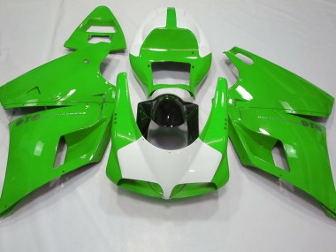 93-05 Glänzend Grün & Weiß Ducati 996 748 916 998 Verkleidung
