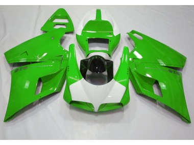 93-05 Glänzend Grün & Weiß Ducati 996 748 916 998 Verkleidung
