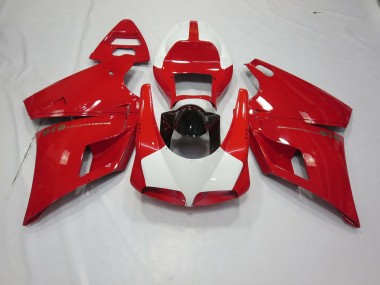 93-05 Rot & Weiß Ducati 996 748 916 998 Verkleidung