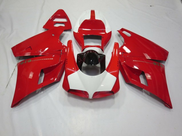 93-05 Rot & Weiß Ducati 996 748 916 998 Verkleidung